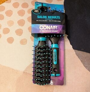 Conair Black and Teal Hairbrush Set